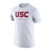 USC Trojans Men's Nike White Essential Wordmark T-Shirt